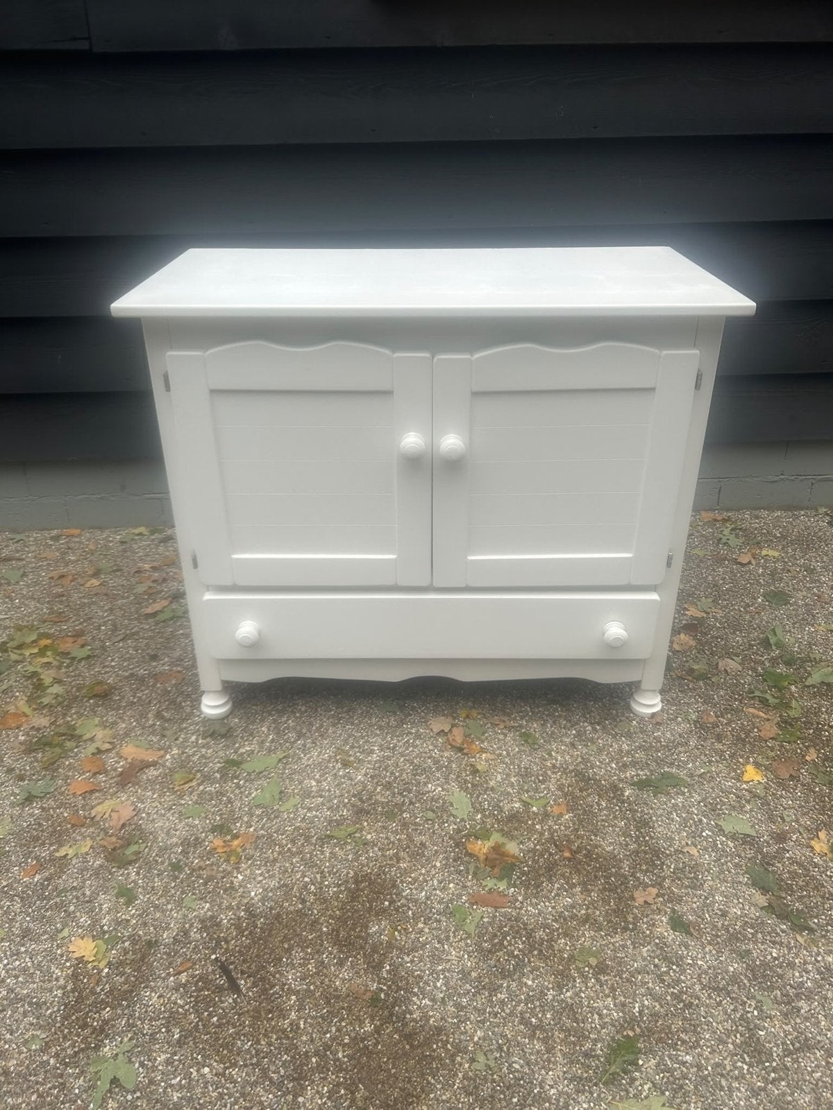 Witte Commode - 104x90x55 cm, Gebruikt, 50 tot 70 cm, Ophalen of Verzenden, 100 cm of meer