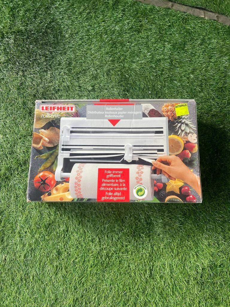Leifheit Rollserve Foliehouder - Nieuw in doos, Ophalen of Verzenden, Zo goed als nieuw