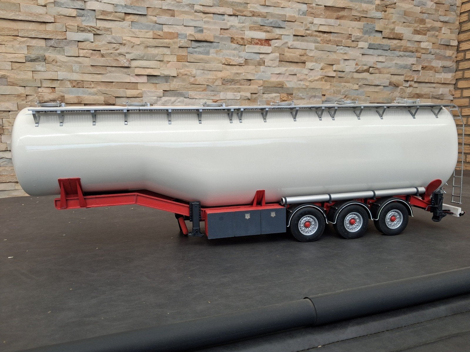 tamiya oplegger, Ophalen, Zo goed als nieuw, Schaal 1:14, Auto onroad