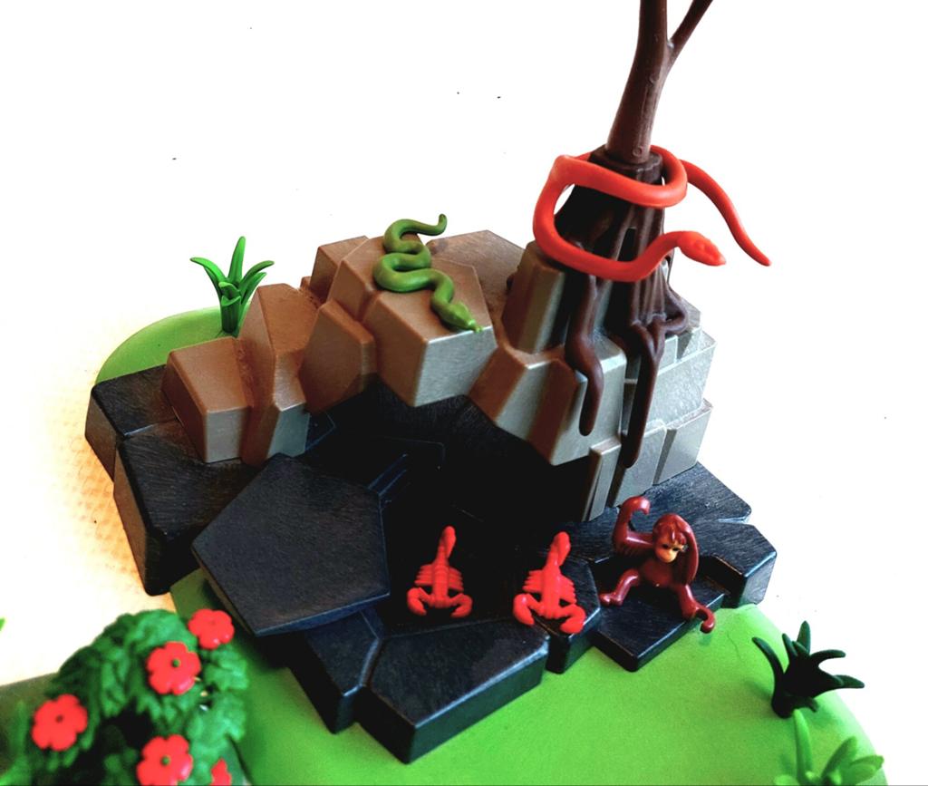 Playmobil Jungle-speelset met dieren en grot, Ophalen, Gebruikt, Jongen of Meisje