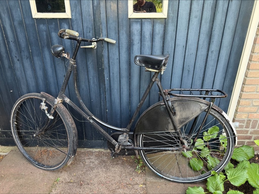 Omafiets, Fietsen en Brommers, Fietsen | Dames | Omafietsen, Ophalen, Terugtraprem, Gebruikt, 56 cm of meer