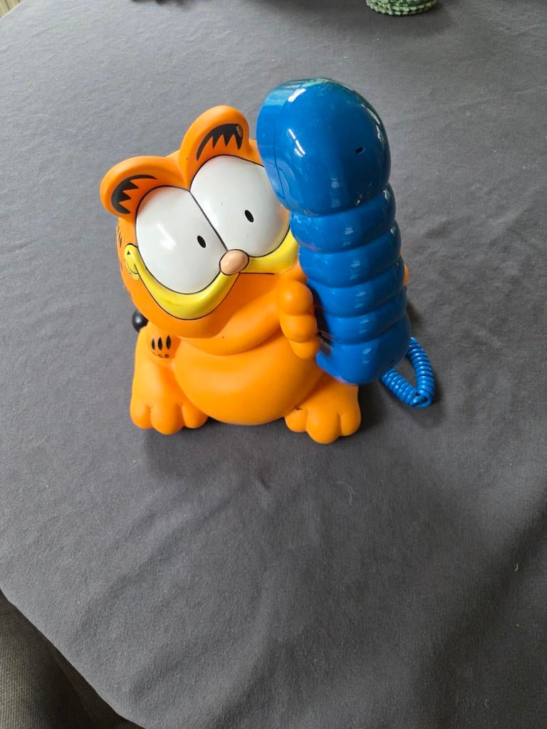 Vintage Garfield Telefoon - Uniek Verzamelobject, Telecommunicatie, Vaste telefoons | Handsets en Draadloos, Ophalen of Verzenden