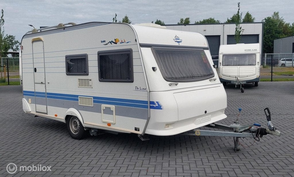 Hobby De Luxe 440, Zeer nette en goede caravan met mover..., Hobby, Bedrijf, Ester Caravans, 6 tot 7 meter
