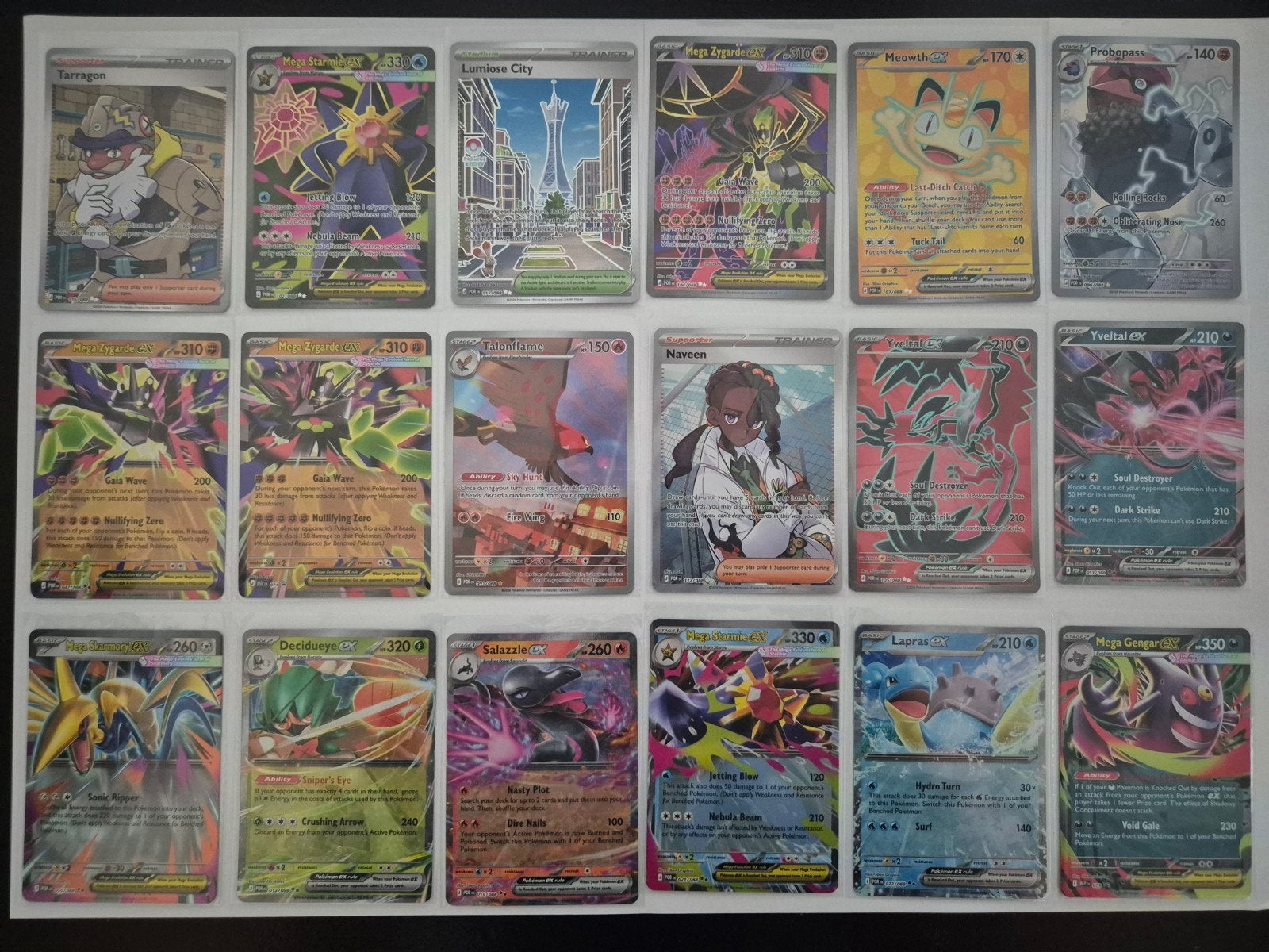 Verschillende perfect order pokemon kaarten, Ophalen, Zo goed als nieuw, Meerdere kaarten, Foil