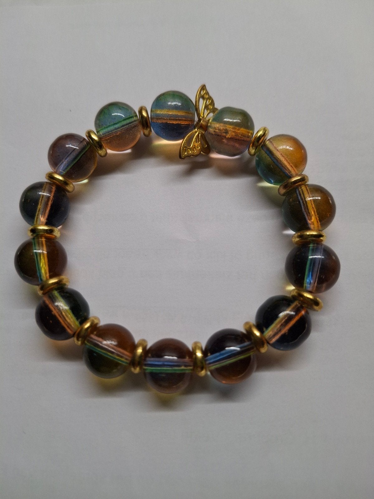 Armband  halfedelsteen, Ophalen, Zilver