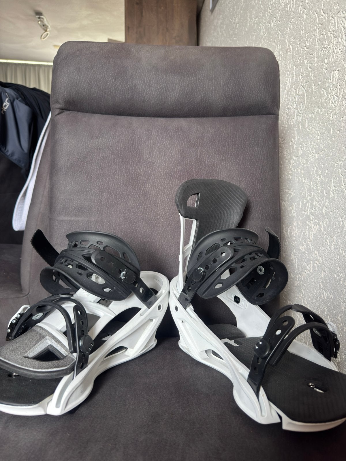 Wedze snowboardbindingen maat L, Ophalen of Verzenden, Zo goed als nieuw, Bindingen