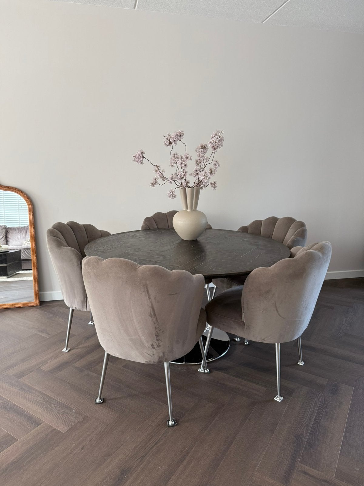 Richmond Pippa eetstoelen, Ophalen, Zo goed als nieuw, 75 m² of meer, Laminaat