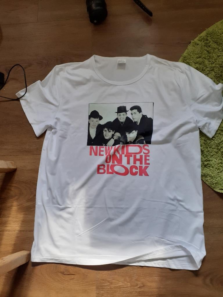 New Kids On The Block NKOTB t-shirt, Ophalen of Verzenden, Zo goed als nieuw, Kleding