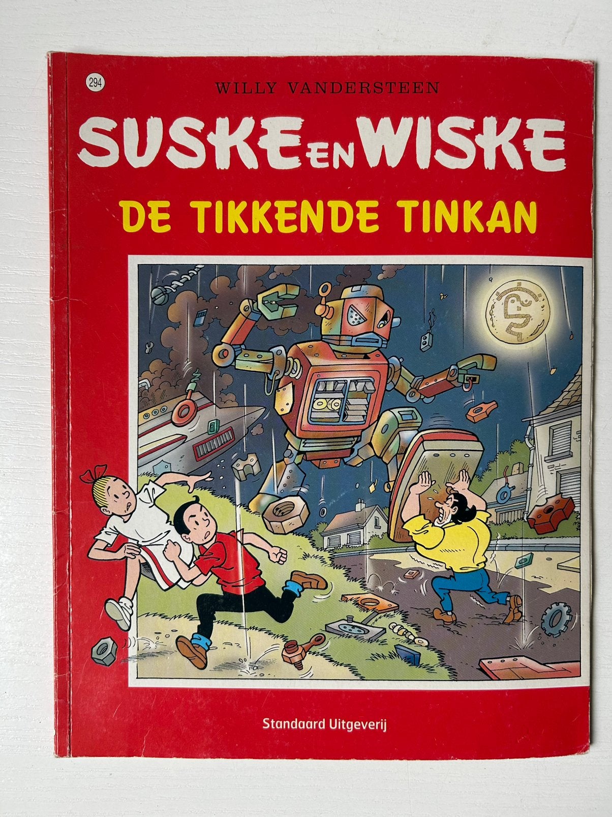 Willy Vandersteen - De tikkende Tinkan, Gelezen, Verzenden, Willy Vandersteen, Eén stripboek