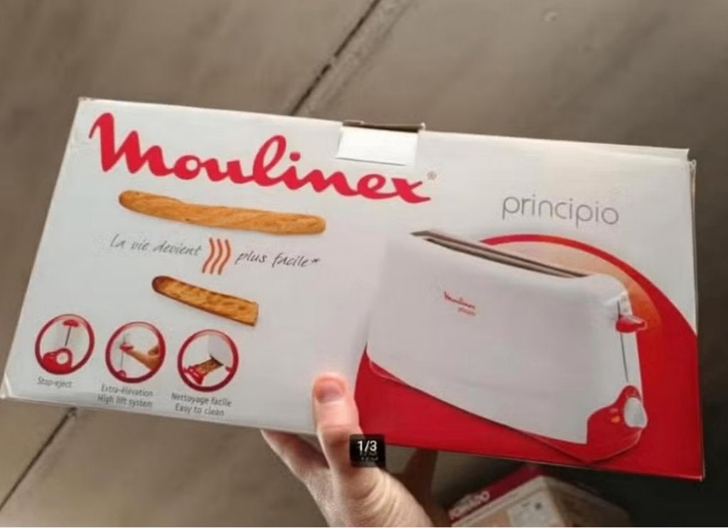 Moulinex principio broodrooster nieuw, Uitneembare kruimellade, Nieuw, Ophalen of Verzenden