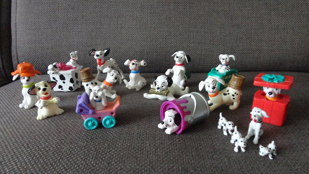 Dalmatiers disney grote set, Verzamelen, Disney, Ophalen of Verzenden, Overige figuren, Gebruikt, Beeldje of Figuurtje