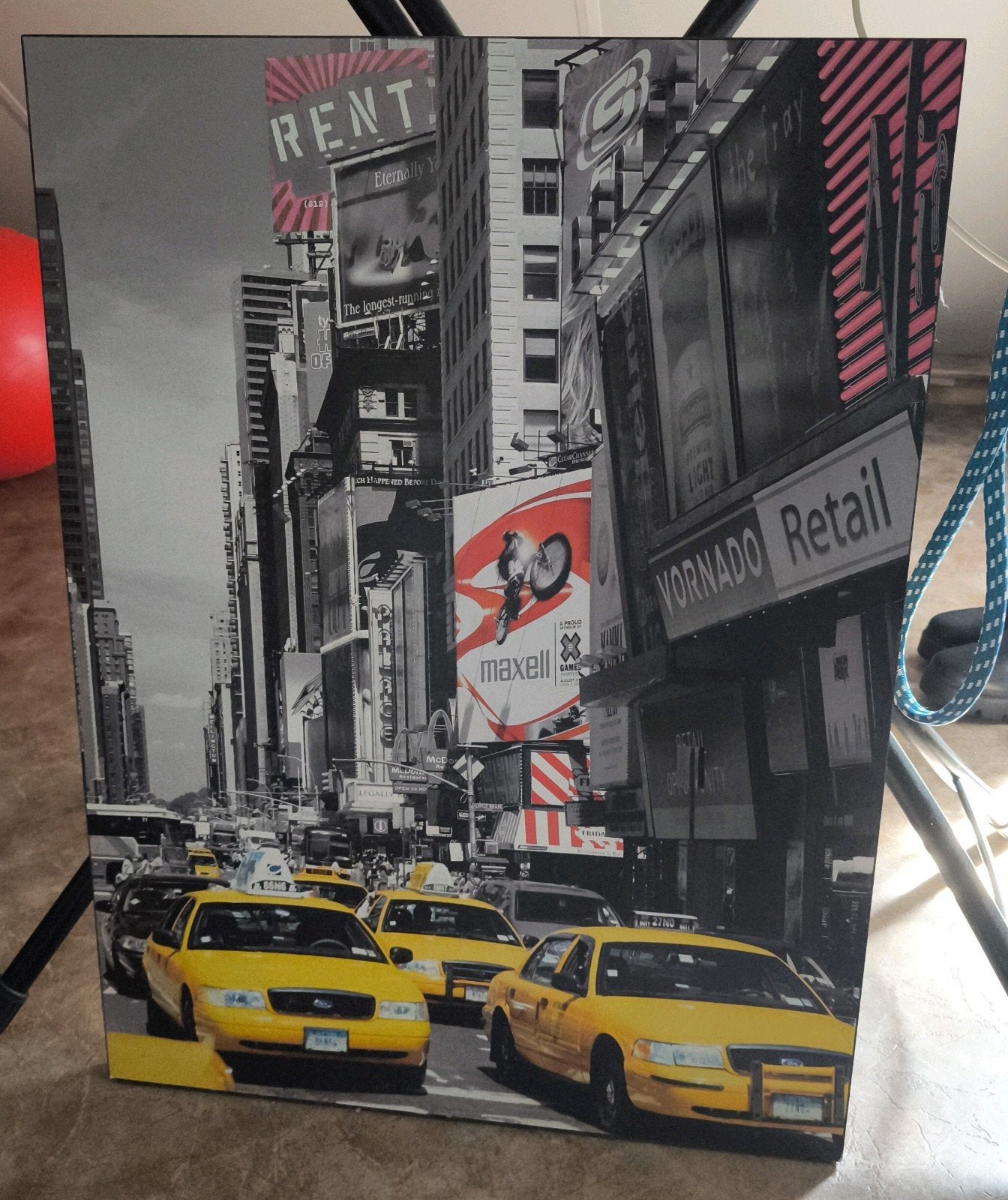 Canvas | New York City Times Square | VANDAAG OPHALEN!!!, Huis en Inrichting, Ophalen, 50 – 75, Nieuw, Schilderij