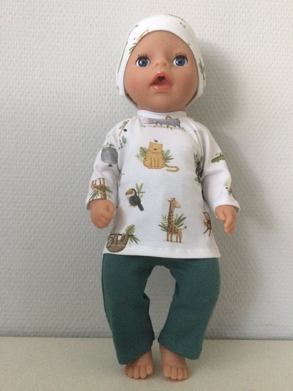 Poppenkleertjes babypop 36 cm babyborn pop 36 cm jongenspop, Kinderen en Baby's, Speelgoed | Poppen, Ophalen of Verzenden, Zo goed als nieuw