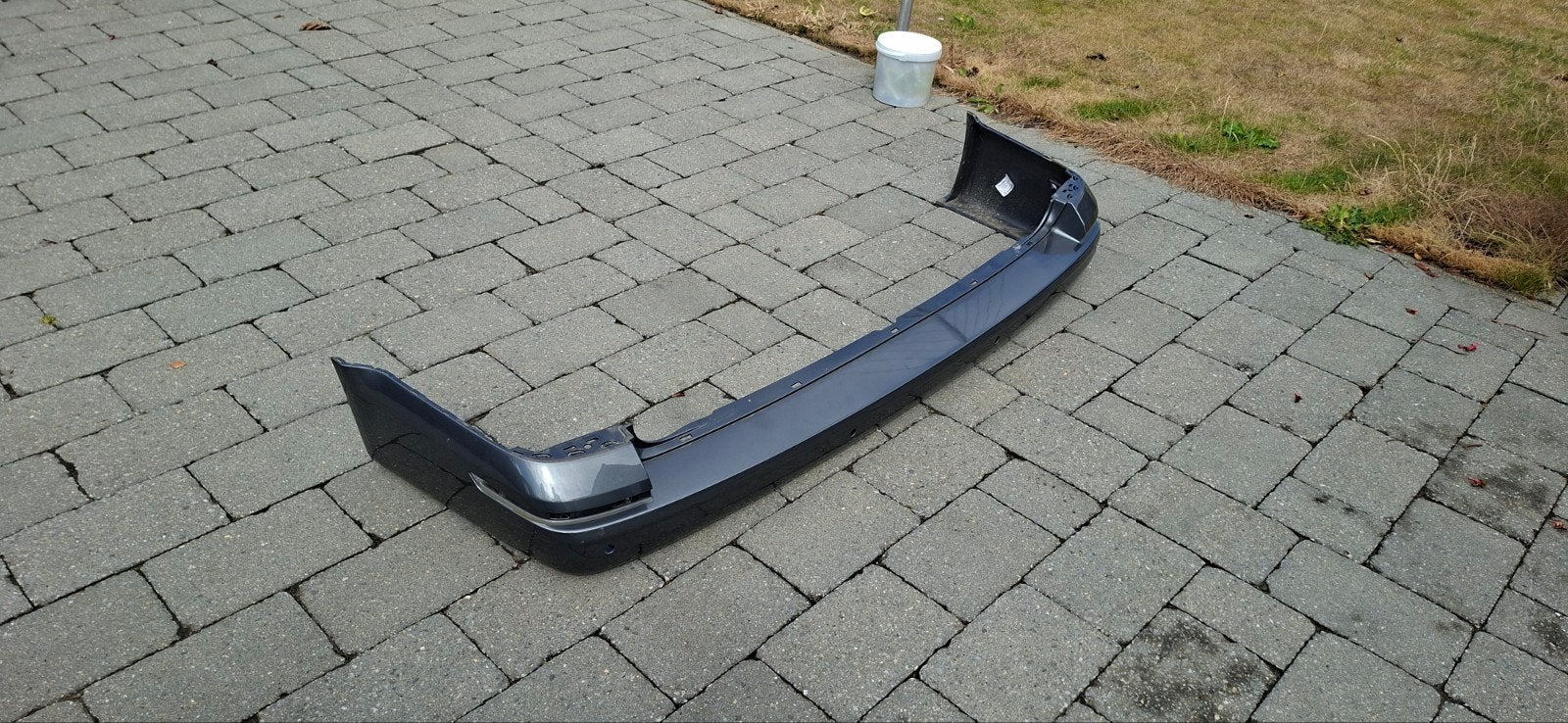 vw bus t5 t6 achterbumper met pdc gaten origineel, Ophalen, Volkswagen, Nieuw, Achter