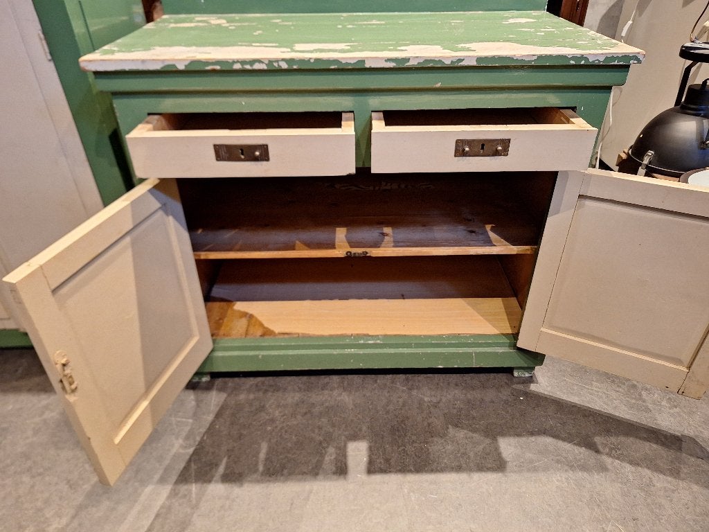 Toffe wandkast / commode kast brocante, Ophalen