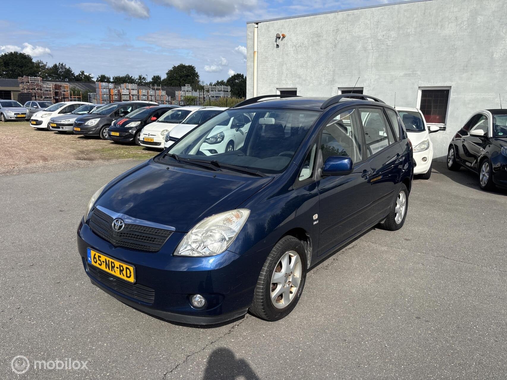 Toyota Corolla Verso 1.6 VVT-i Linea Luna 2004, Auto's, Voorwielaandrijving, 450 kg, Gebruikt, 4 cilinders
