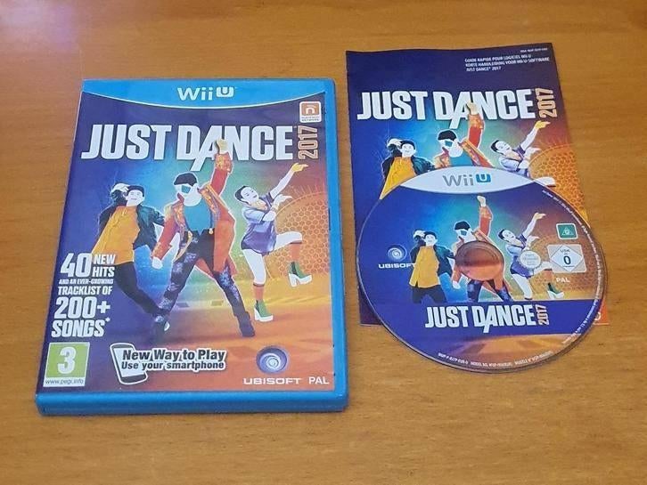 Wii U | Just DANCE 2017, Spelcomputers en Games, Games | Nintendo Wii U, Gebruikt, Muziek, 3 spelers of meer, Vanaf 3 jaar, Ophalen of Verzenden