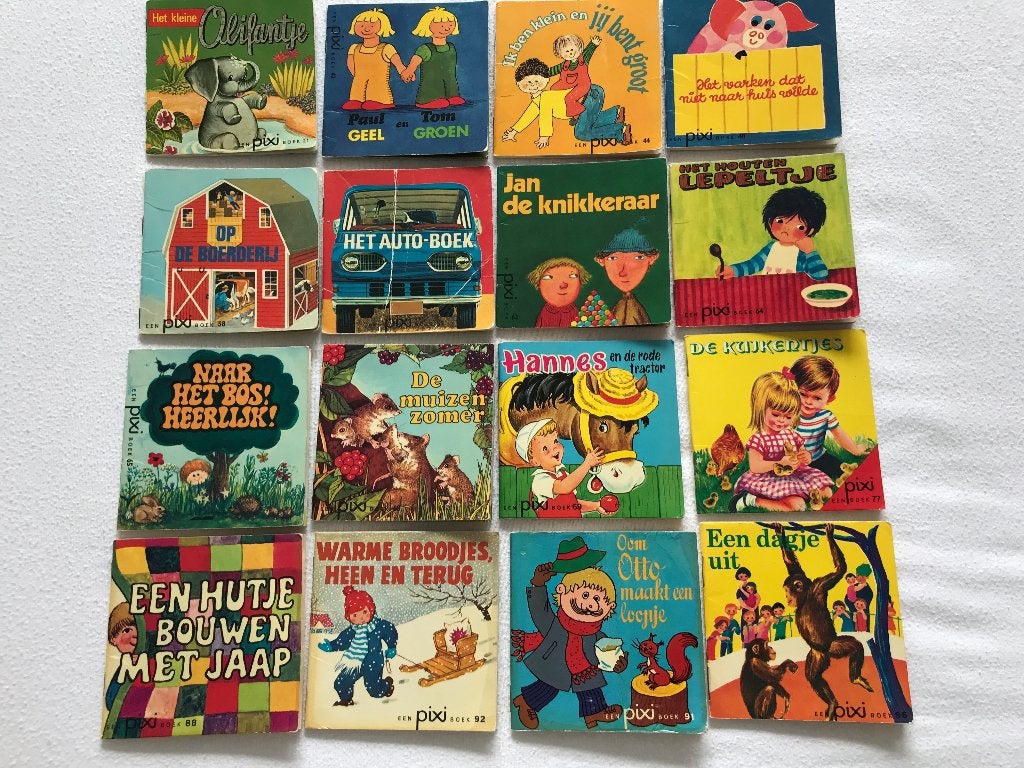 16 Pixi boekjes, Ophalen, Zo goed als nieuw, Fictie algemeen, Voorleesboek