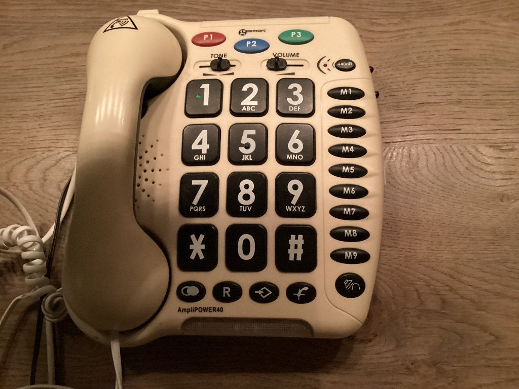Vaste telefoon, Telecommunicatie, Vaste telefoons | Handsets en Draadloos, Ophalen, Gebruikt, 1 handset