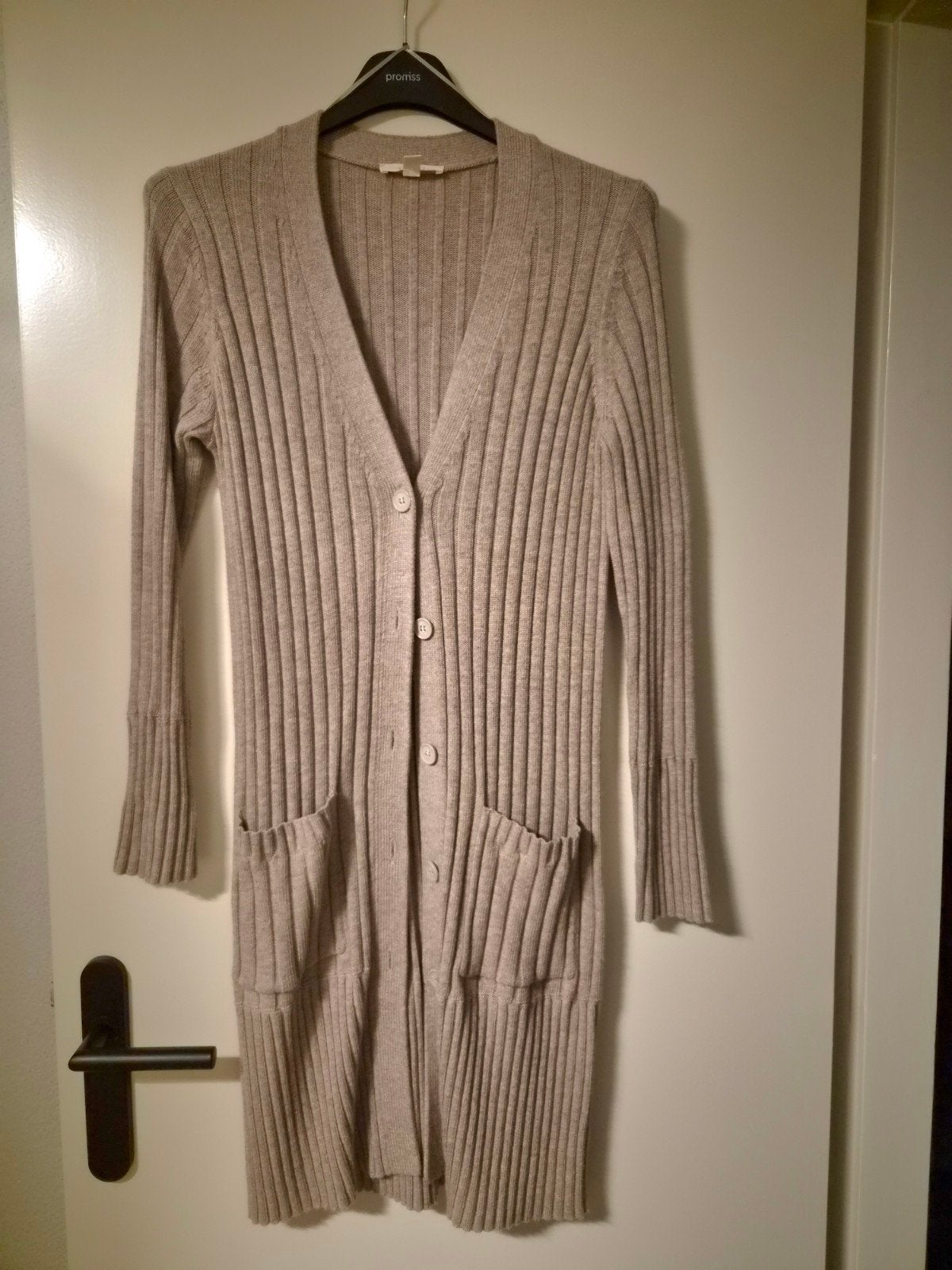 Esprit Lang Vest Maat M, Maat 38/40 (M), Beige, Ophalen of Verzenden, Zo goed als nieuw