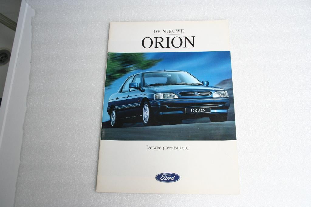 Folder Ford Orion (08-1992) (57), Boeken, Ophalen of Verzenden, Nieuw, Ford