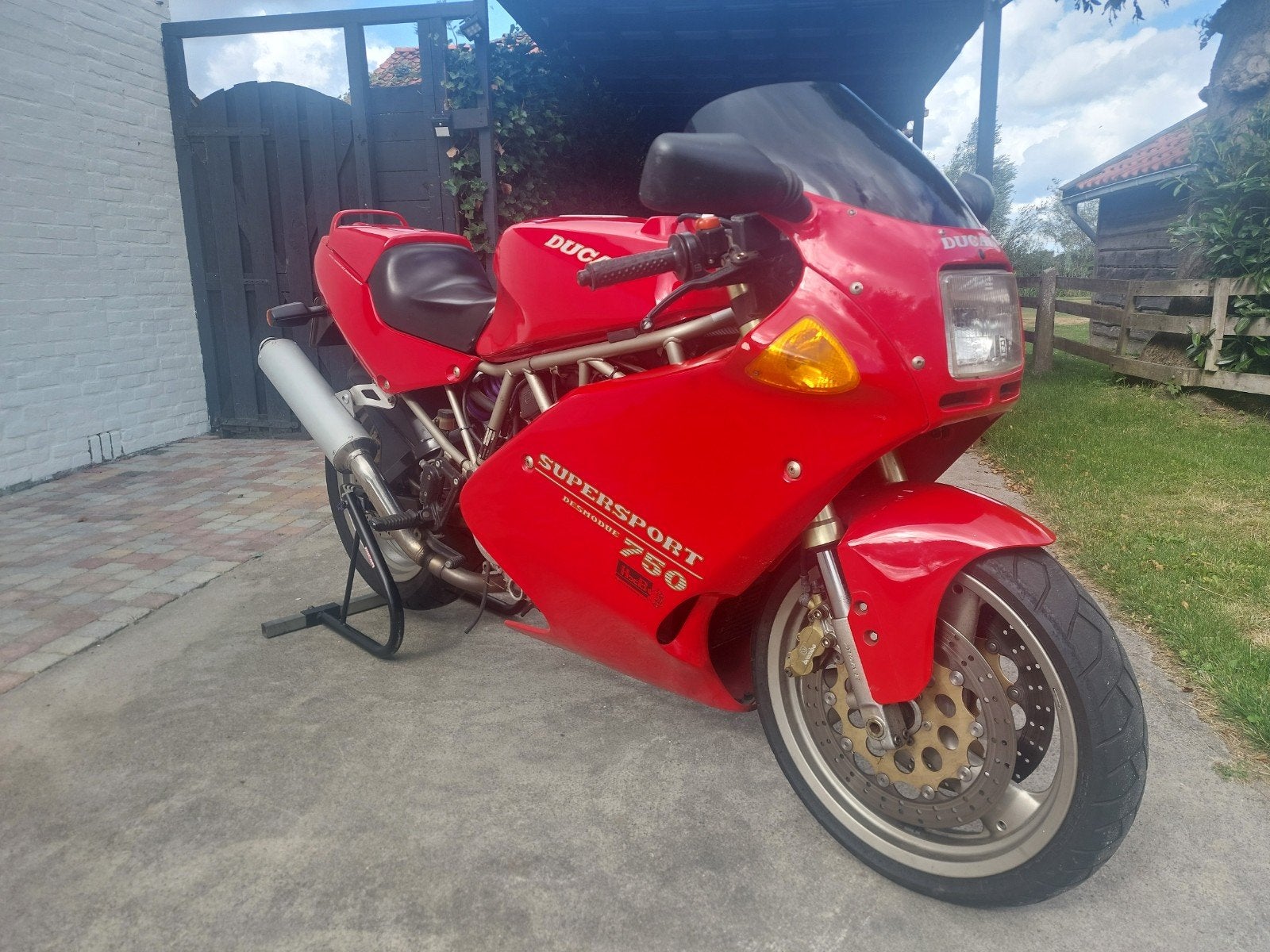 te koop ducati 750ss, 750 cc, 2 cilinders, Gebruikt, Super Sport