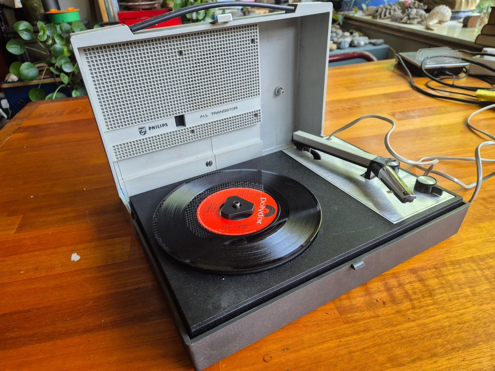Refurbished Vintage Philips Platenspeler 22GF603 Uitstekend!, Ophalen of Verzenden, Refurbished, Platenspeler, Philips