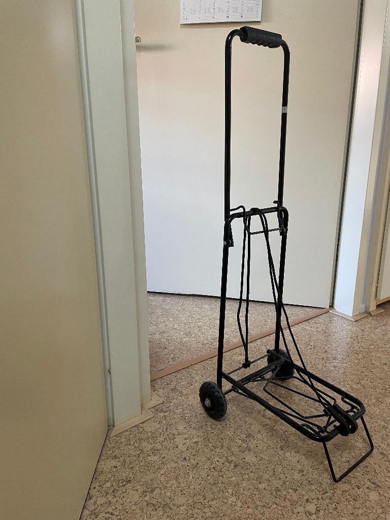 Trolley, lichtgewicht en opvouwbaar, Sieraden, Tassen en Uiterlijk, Koffers, Zo goed als nieuw, Metaal, 70 cm of meer, Minder dan 35 cm