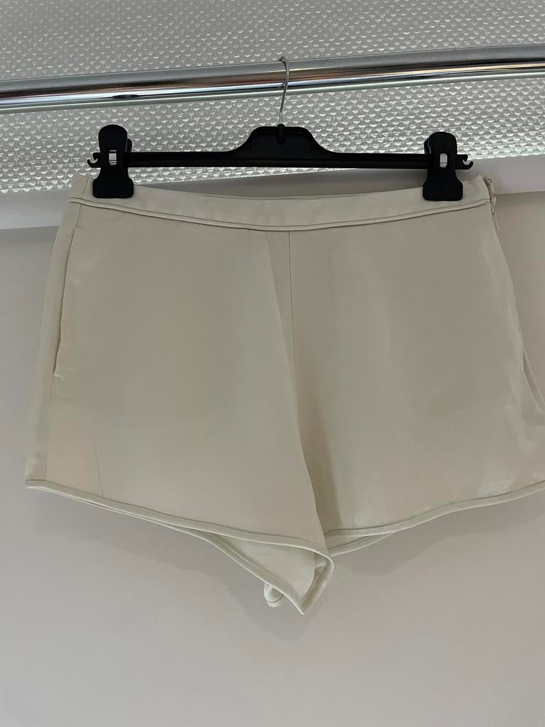 Alexander wang crème kleurig broekje maat s, Kort, Beige, Ophalen of Verzenden, Zo goed als nieuw