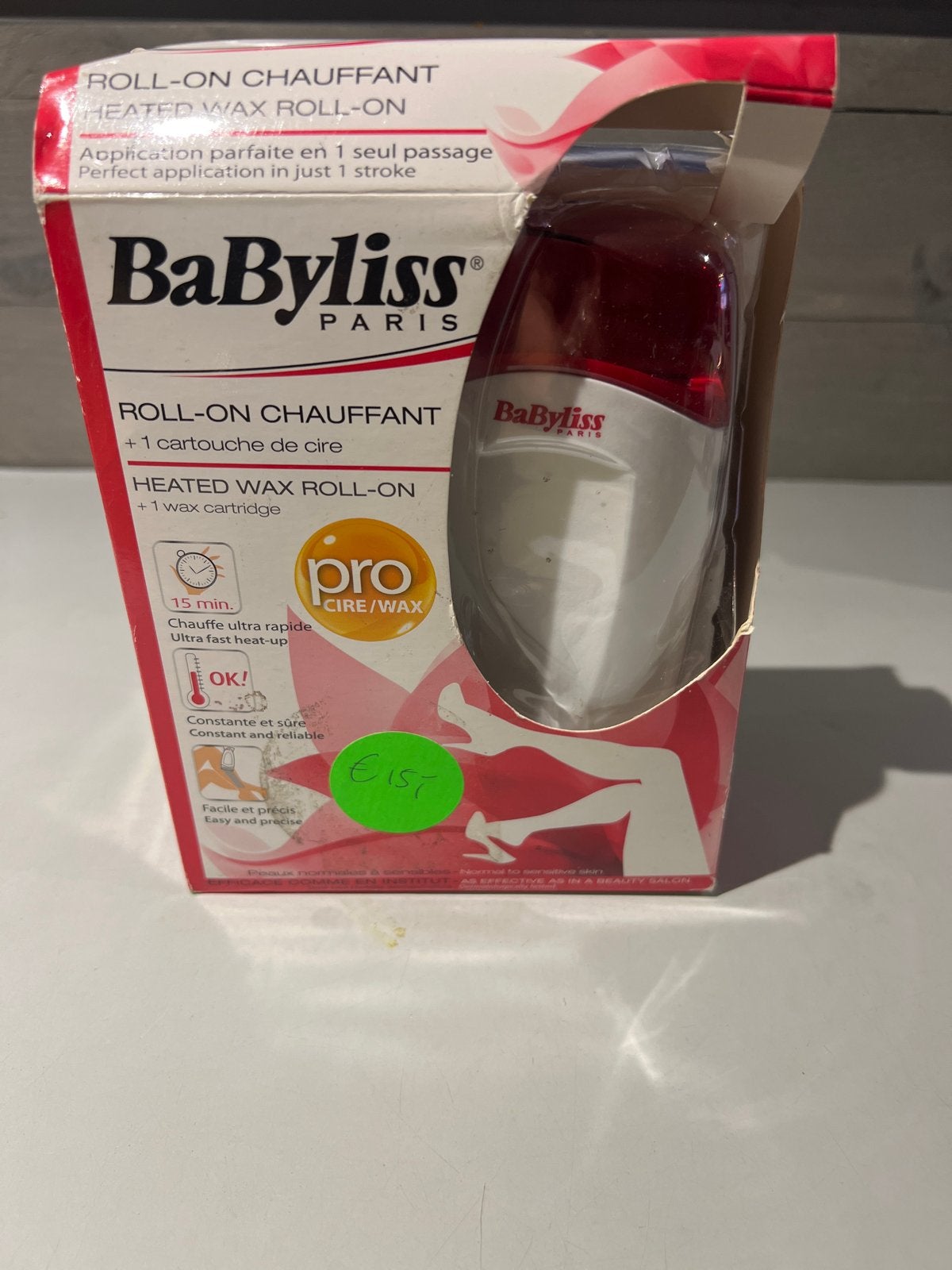 BaByliss Paris Verwarmde Wax Roll-on - Nieuw in doos, N, N, Nieuw, Ophalen of Verzenden