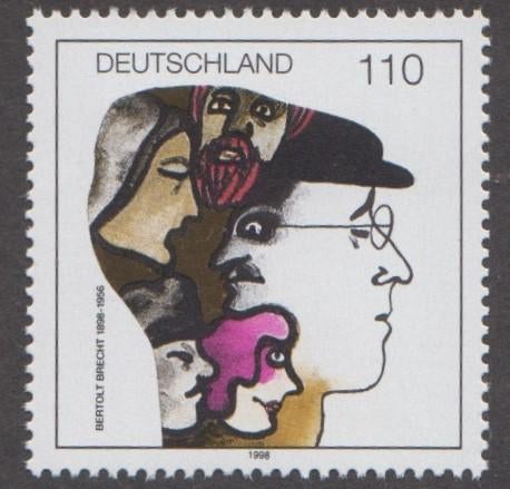 Duitsland BRD 1972 postfris, Ophalen of Verzenden, BRD, Postfris
