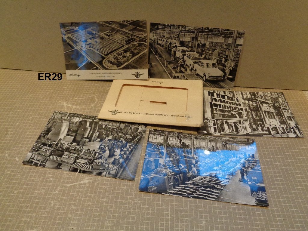 mapje met 6 daf  fotos, Ophalen of Verzenden, 1960 tot 1980, Zo goed als nieuw, Overige onderwerpen