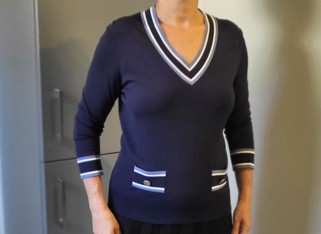 Blauwe trui Escorpion, Kleding | Dames, Truien en Vesten, Escorpion, Blauw, Ophalen of Verzenden, Zo goed als nieuw