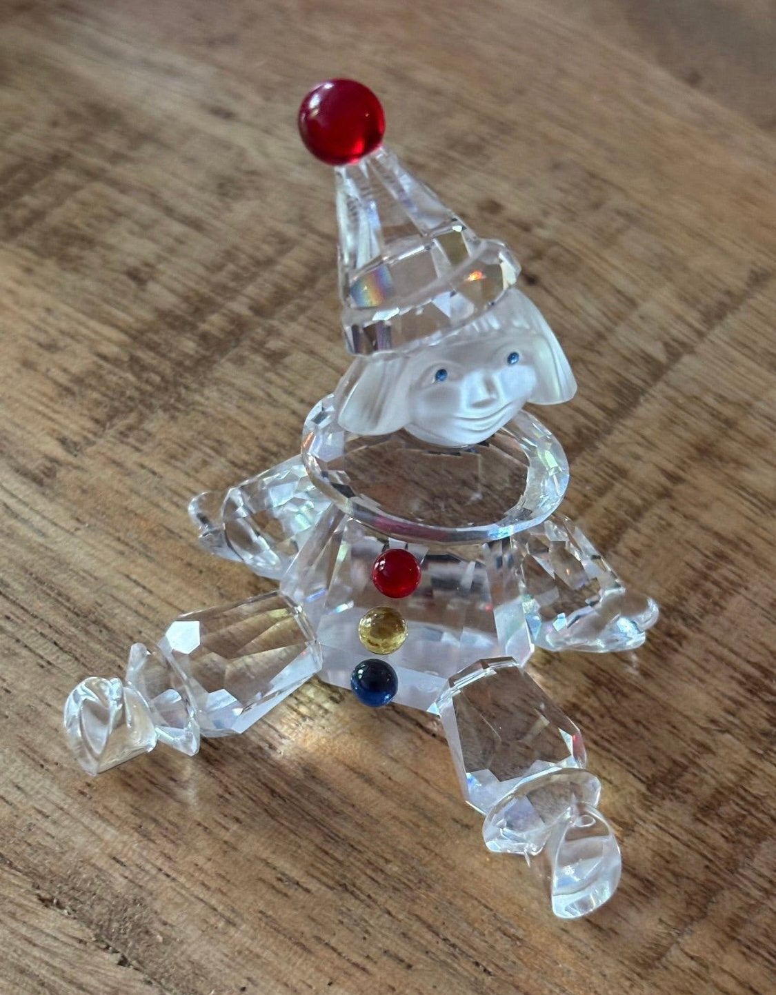 Swarovski Kristal Clown & Prachtig Kristallen Beeldje, Verzamelen, Ophalen of Verzenden, Zo goed als nieuw, Figuurtje