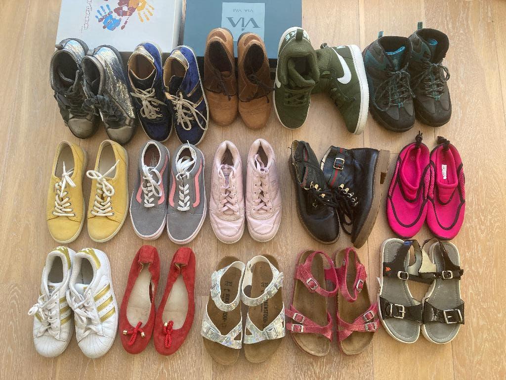 15x schoenen, sandalen ,sneakers, ballerinas  mt. 37, Meisje, Schoenen, Ophalen of Verzenden, Zo goed als nieuw