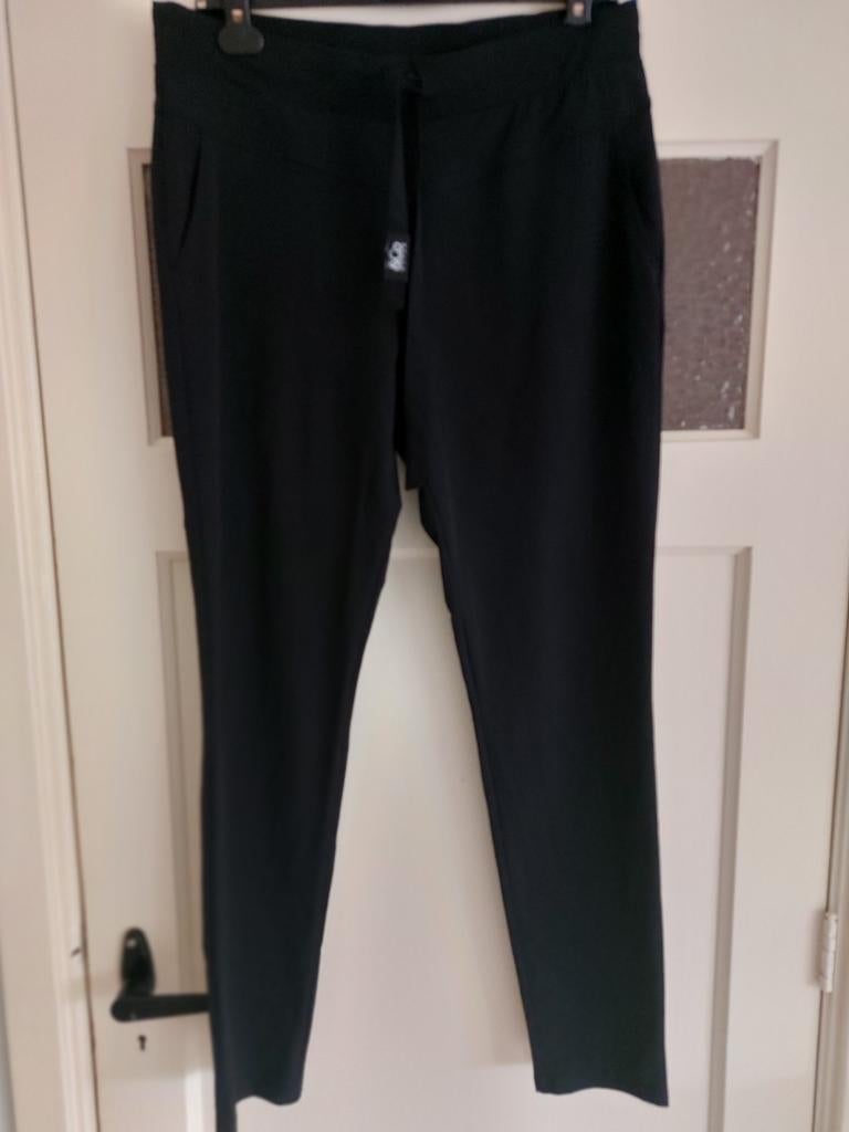 Zwarte travelstof broek van &Co Woman maat L, Kleding | Dames, Zwart, Maat 42/44 (L), &Co Woman, Ophalen of Verzenden