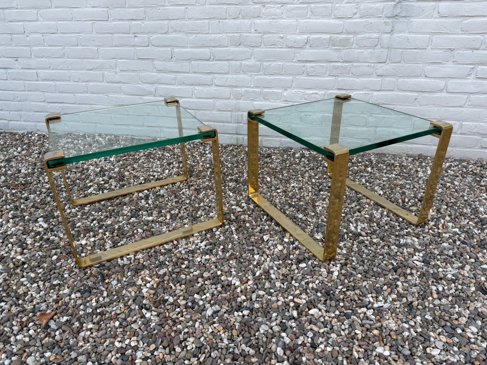 PETER DRAENERT bijzettafels, Minder dan 55 cm, Rond, Zo goed als nieuw, Ophalen
