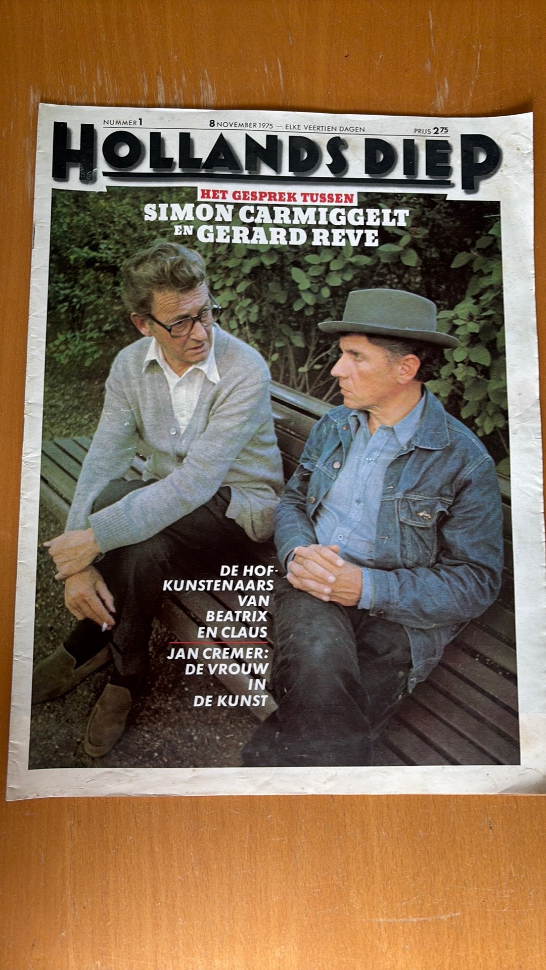 Hollands diep / Nummer 1 / 8 november 1975, Ophalen of Verzenden, Zo goed als nieuw