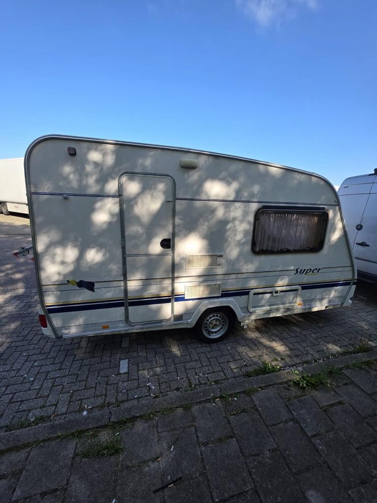 Sprite Super 390 uit 2001voortent mover (((  zondag open ))), Mover, Treinzit, Particulier, Sprite