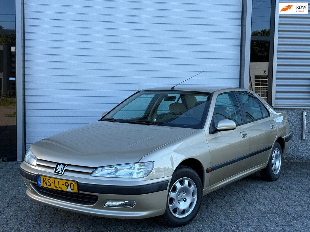 Peugeot 406 1.8-16V SL Koude Airco APK 05/2027, Stof, Gebruikt, 4 cilinders, Beige