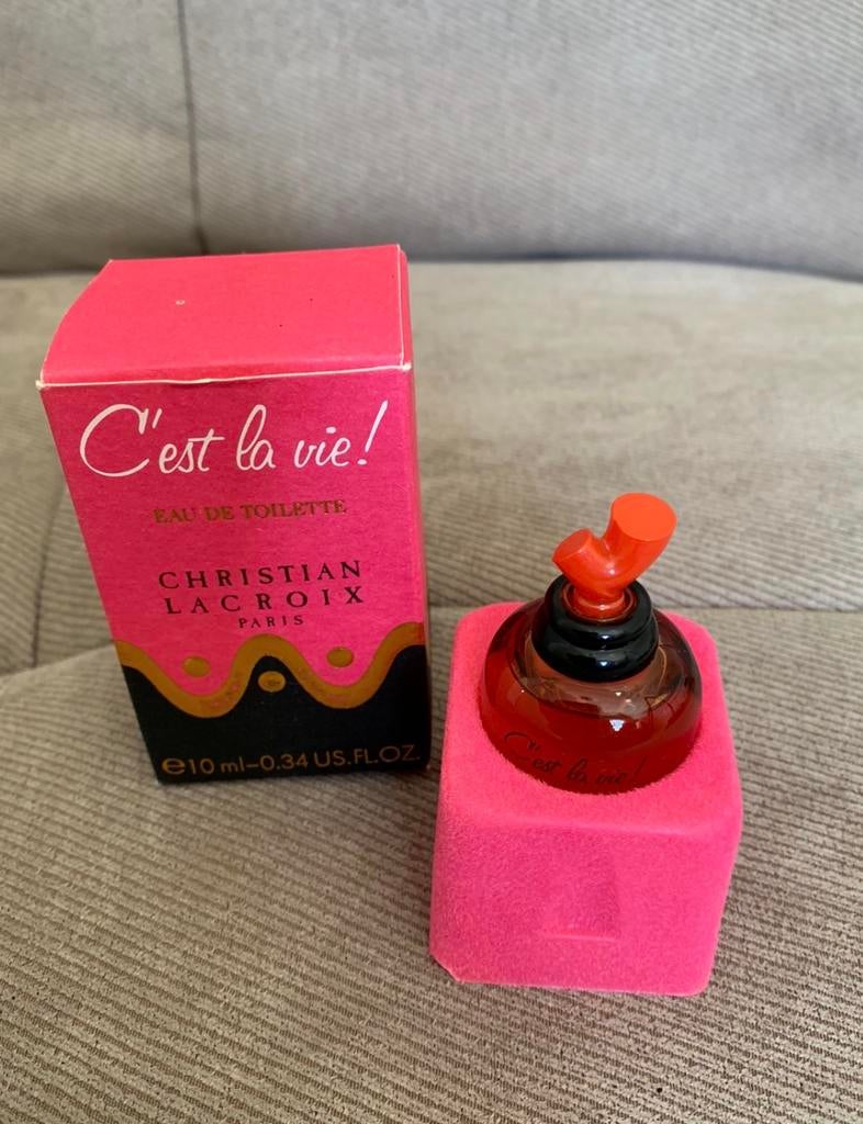 Cest La Vie miniatuur 10ml Christian Lacroix, Ophalen of Verzenden, Zo goed als nieuw, Miniatuur
