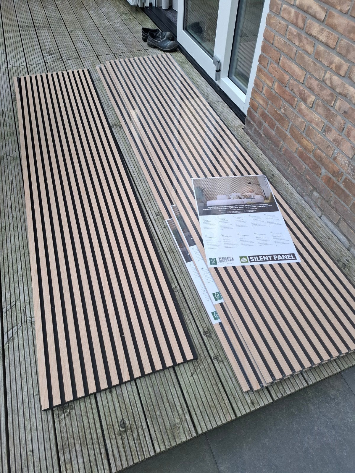 Akupanel Hornbach Natural Oak (akoestisch paneel), Ophalen, Hout