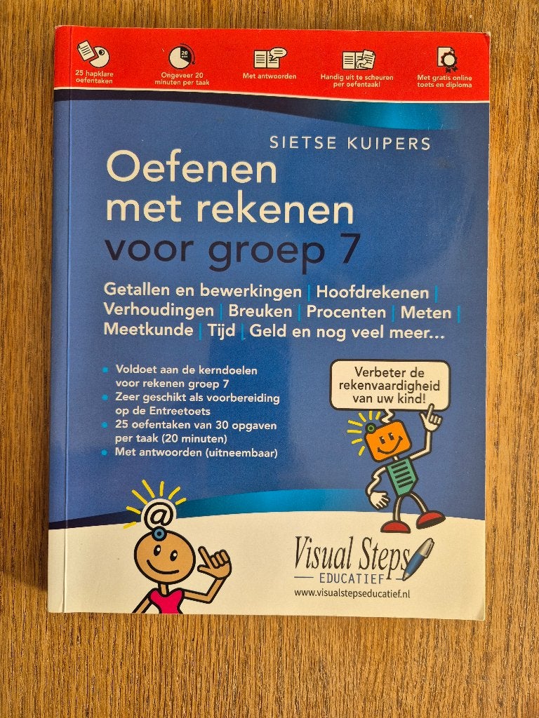 Oefenen met rekenen voor groep 7, Ophalen of Verzenden, Gelezen, Non-fictie