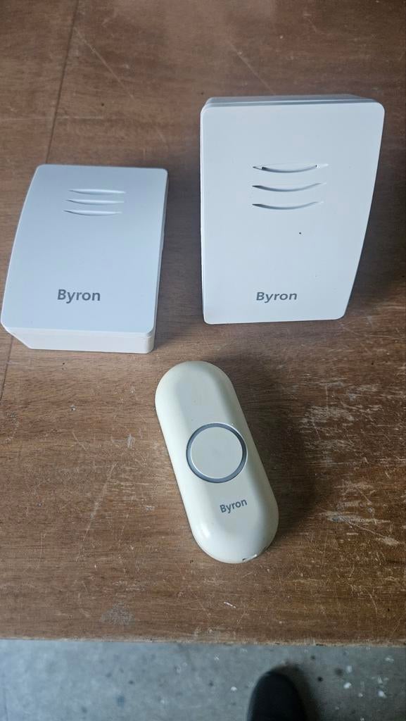 Byron draadloos bel met extra losse bel, Ophalen of Verzenden, Gebruikt