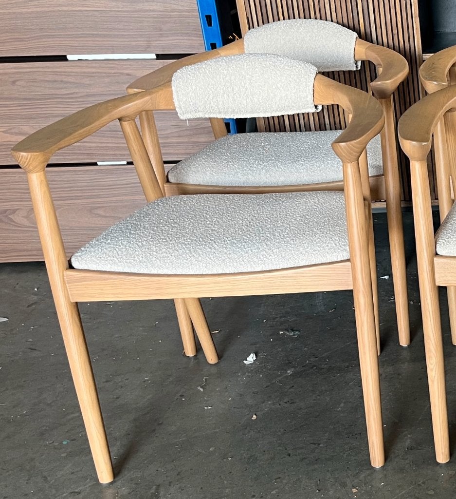 NOGA design Eetkamerstoel Lou set van 6 | €399 p stuk, nu, Huis en Inrichting, Stoelen, NOGA design, NOGA design, NOGA design