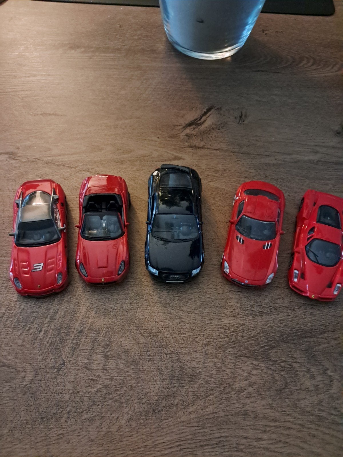 5 speelgoed sport auto's, Ophalen