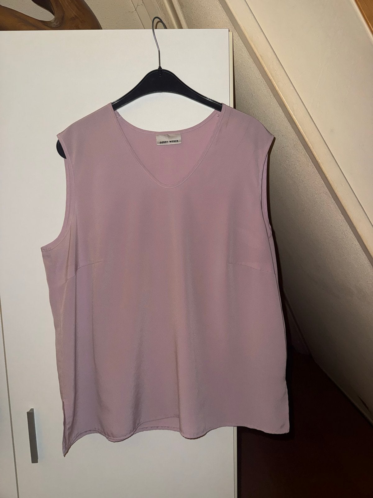 Gerry Weber mouwloze top - Roze Xl zgan, Kleding | Dames, Tops, Verzenden, Maat 42/44 (L), Zo goed als nieuw, Roze
