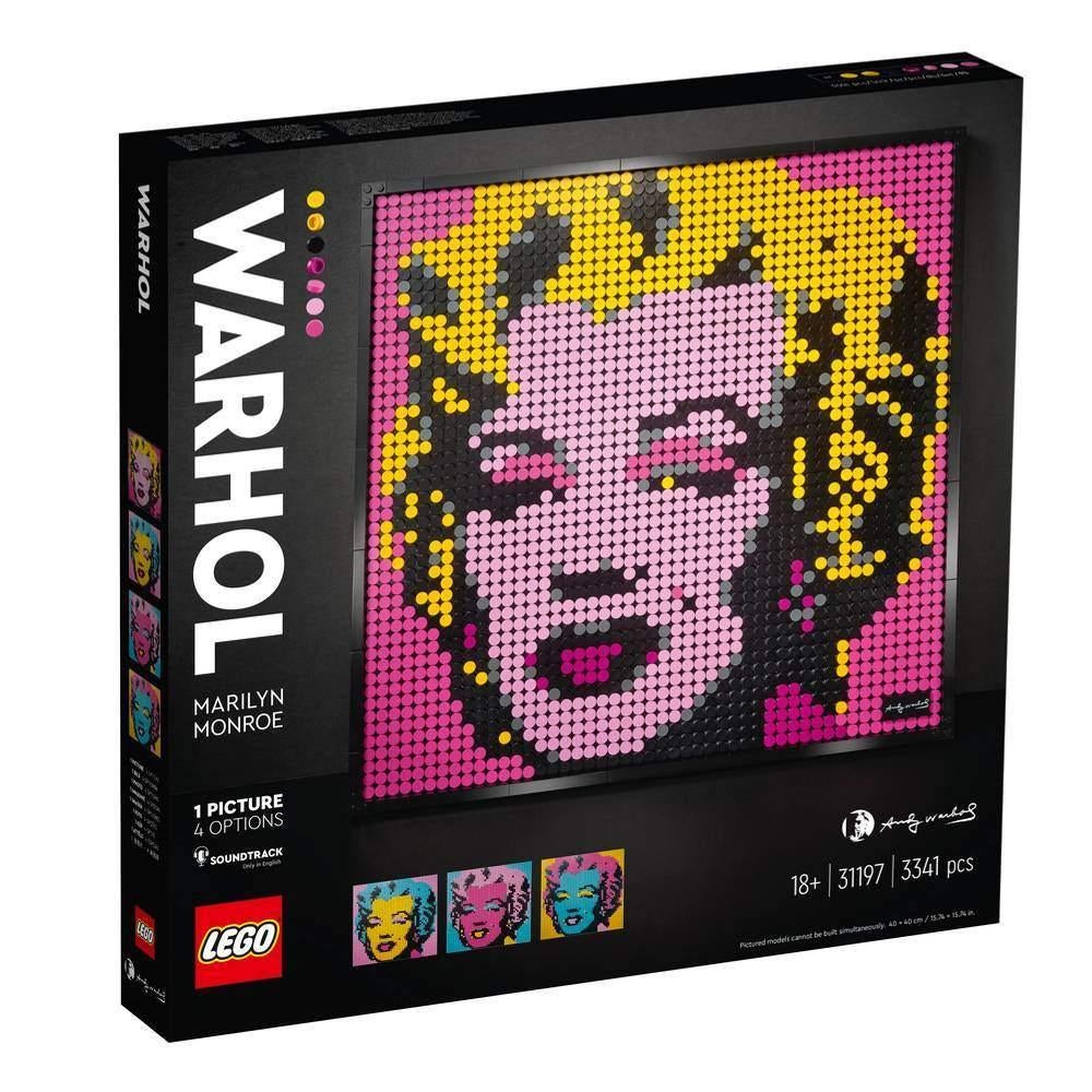 Lego 31197 Andy Warhol's Marilyn Monroe - Lego Art NIEUW !!, Overige thema's, Lego, Nieuw, Ophalen of Verzenden