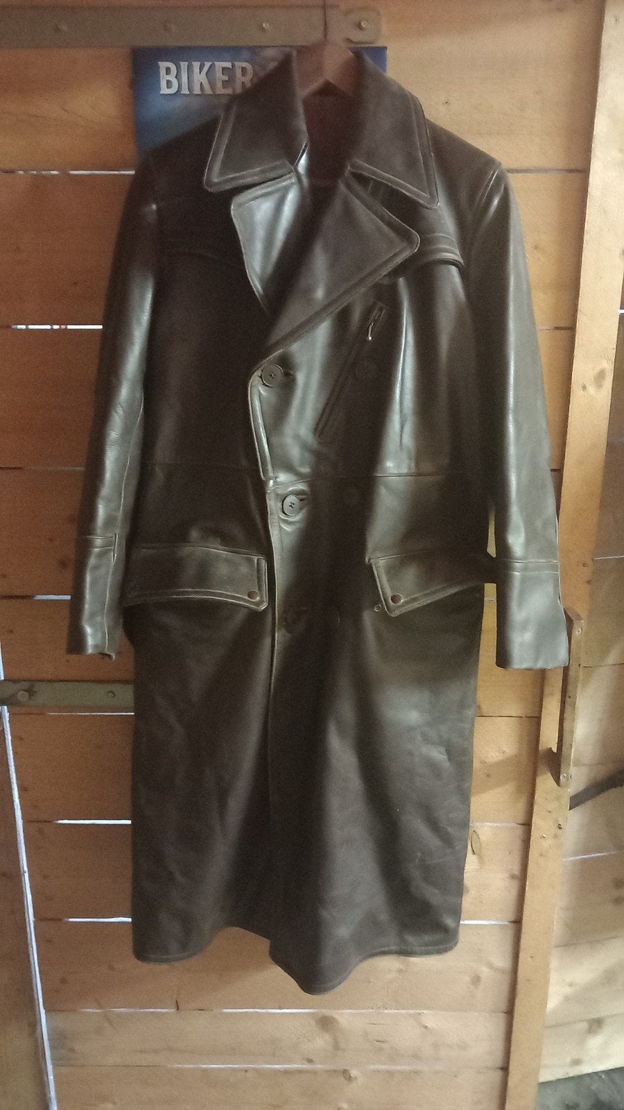 Leren jas voor brommer/solex - Maat M, Motoren, Ophalen of Verzenden, Jas | leer