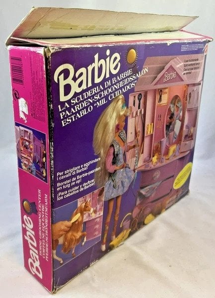 Mattel Barbie Horse Grooming Center #1387 OVP Vintage 1991, Coolsingel 104, 3011 AG Rotterdam, Netherlands, Verzenden, Zo goed als nieuw